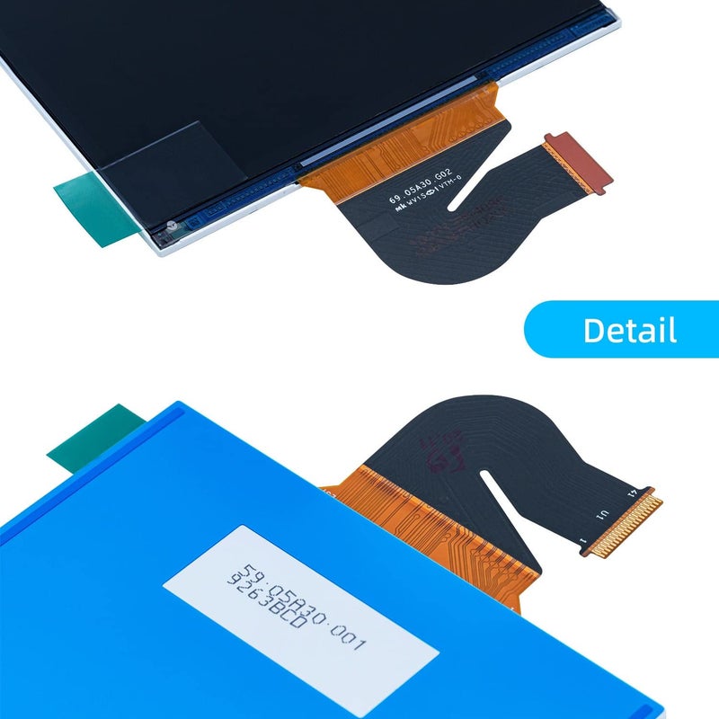 Wigearss Replacement LCD Screen for N Switch Lite, LCD Screen Display Panel Whit Screen Protector Repair kit for Switch Lite - Image 5